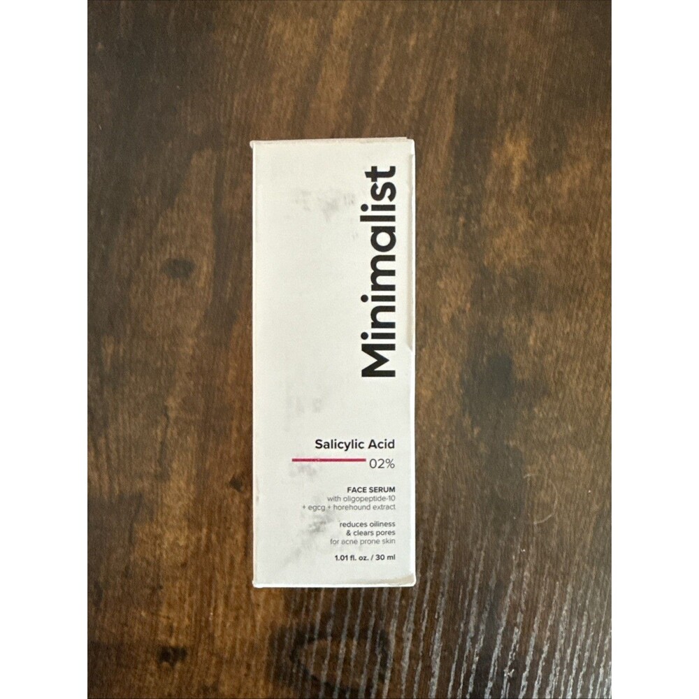 Minimalist 2% Salicylic Acid Face Cleanser for Oily, Acne Prone Skin